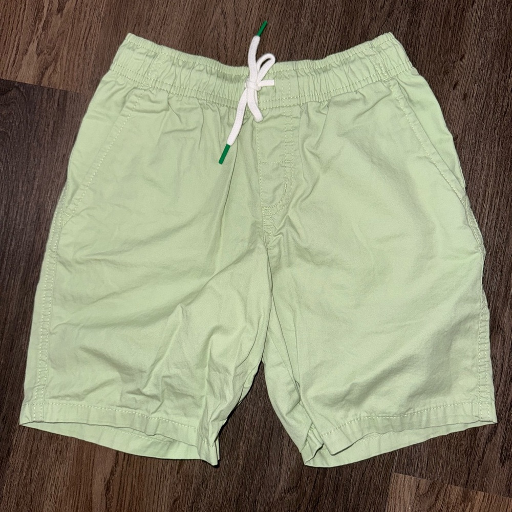 Cat & Jack Green Drawstring Shorts Size Medium 8
